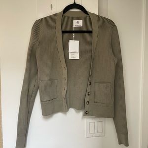 Sage cardigan